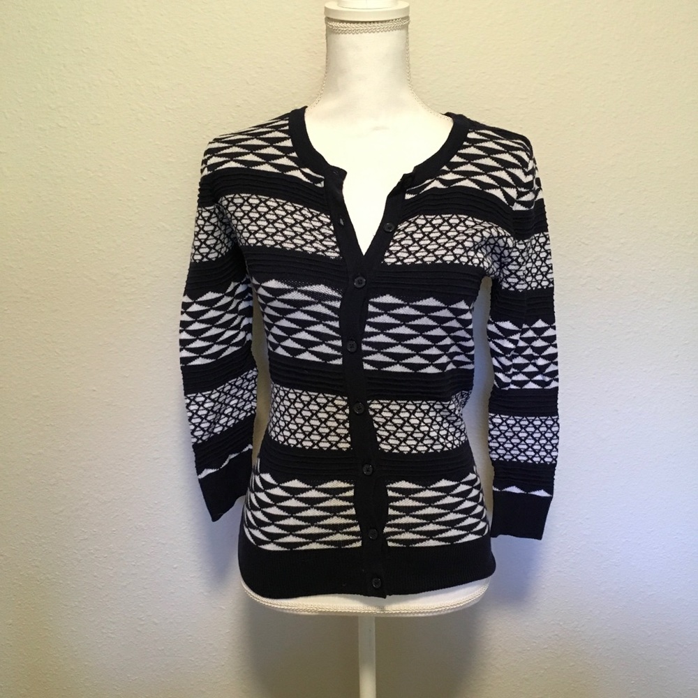 Merona Button Up 3/4 Sleep Cardigan